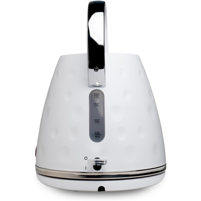 Електричний чайник Eldom C245SB, 1.7 л, 2000W, білий, з поворотним підставою