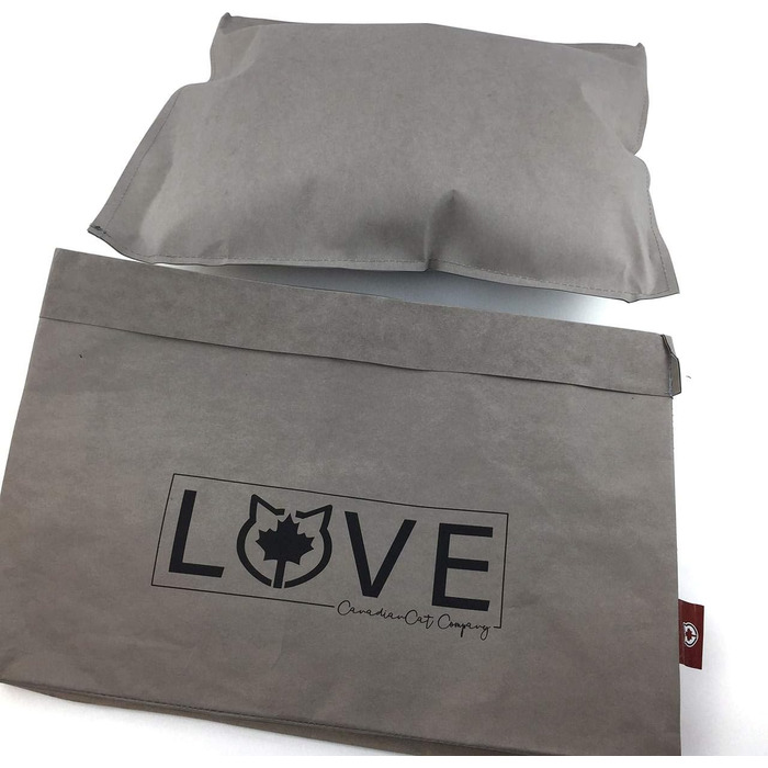 Котяче ліжко CanadianCat Kuschelbett - затишне ліжечко для котів, які люблять картон та папір, 45 x 35 x 35 см