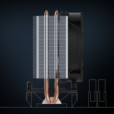 Повітряне охолодження процесора Arctic Cooling 8i