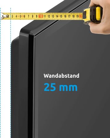 Кронштейн для телевізора TechniSat TECHNIMOUNT Flex Easy, поворотний настінний тримач з шарнірним плечем, навантаження до 25 кг