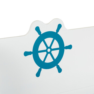 Relaxdays Nautical Bookshelf for Children