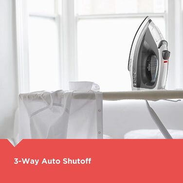 Відпарювач для одягу компактний, сірий, IR1020S, Black+Decker Light N'Easy, легкий