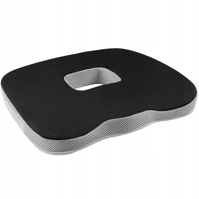 Ортопедична подушка для сидіння з отвором Medi Sleep, 45 x 35 x 7 см