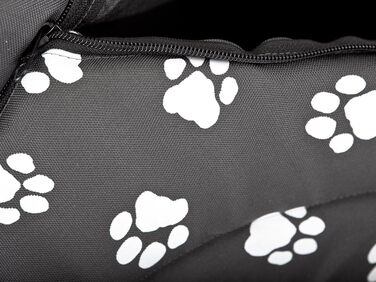 Будка для собак та котів HobbyDog середнього розміру - сіра, 52x46x53 см [L], знімний дах