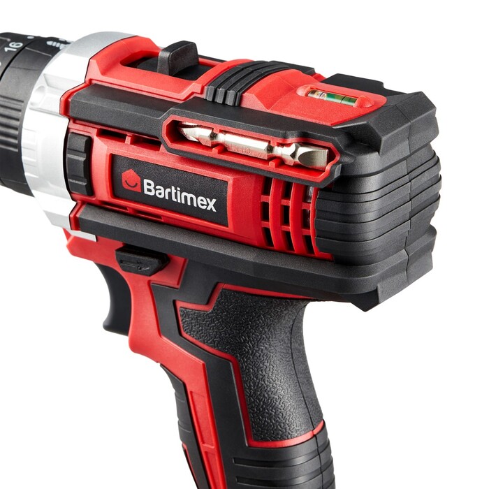 Акумуляторний шурупокрут Bartimex 20 В, 2,0 Аг (2 акумулятори, кейс)