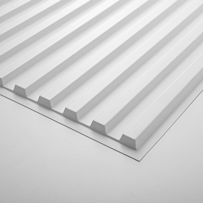 3D панелі для стін Art3d: рельєфні пластикові панелі PVC, 12 шт., 50x50 см, 3 м²