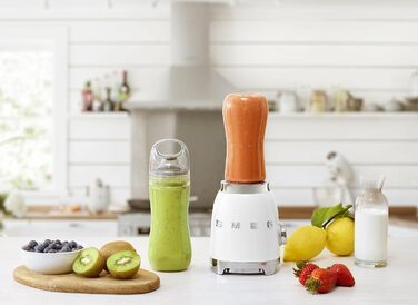 Smeg PBF01WHEU Stainless Steel Mixer, White