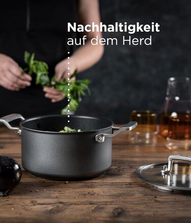 Каструля Kuhn Rikon New Life Pro Recycling з нержавіючої сталі, 1.5 л, Ø 16 см