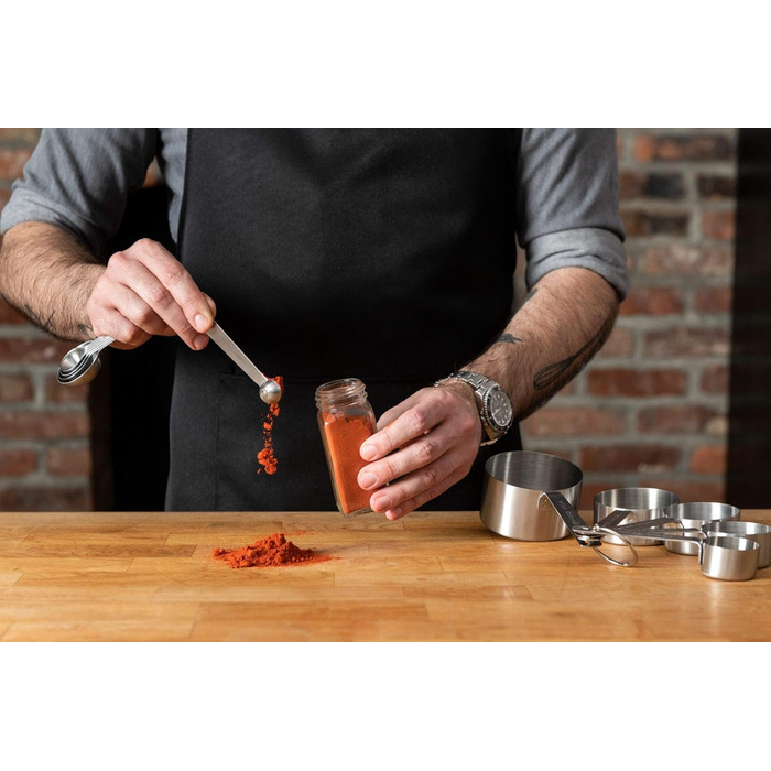 Набір столових приборів Babish з нержавіючої сталі, 10 предметів - ложки та мірні стакани
