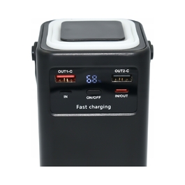 Потужний павербанк FUMO 50000 mAh, чорний