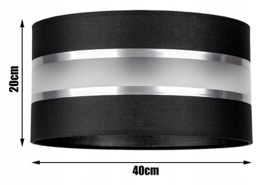 Підлогова лампа Glimex Modern E27 60 Вт, білий/чорний