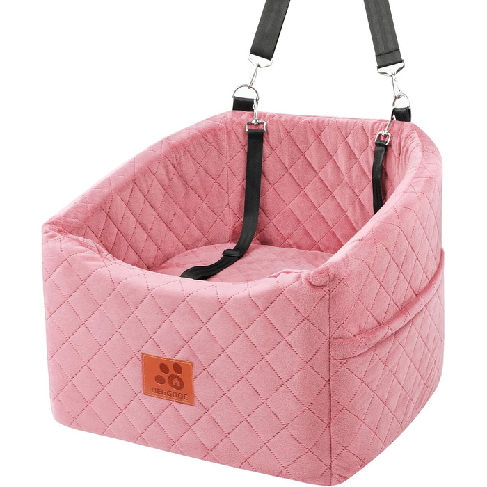 Автокрісло для собак: підняття для маленьких та середніх собак, Memory Foam, до 15.9 кг, знімний чохол