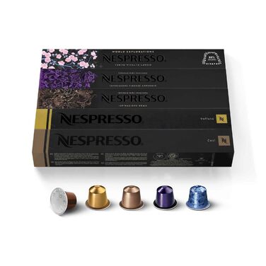 Капсули для Nespresso: 50 шт. (Volluto, Roma, Cosy, Vivalto Lungo, Arpeggio)