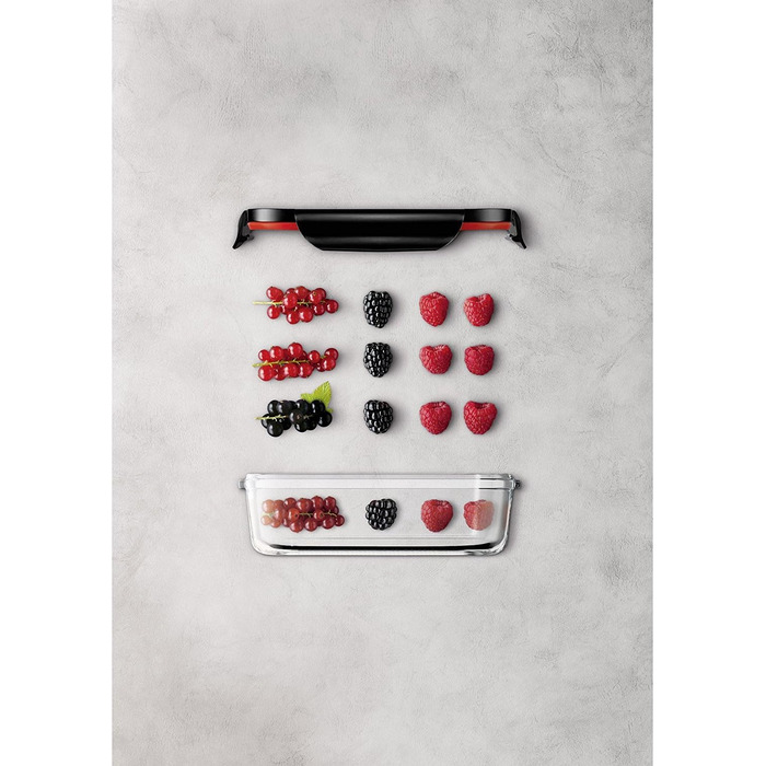 Контейнер для зберігання Silit Storio з кришкою, скло, 15 x 10 см, герметичний, для миття в посудомийній машині, для мікрохвильової печі та духовки