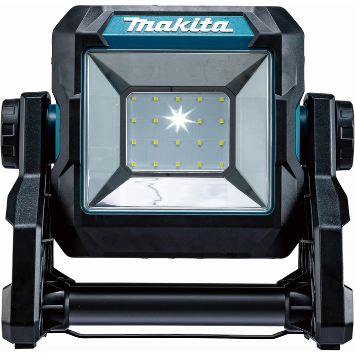 Світлодіодний акумуляторний прожектор Makita ML003G 18-40V, 1100 лм, 2 режими яскравості, IP65, поворот 240°, без акумулятора та зарядного