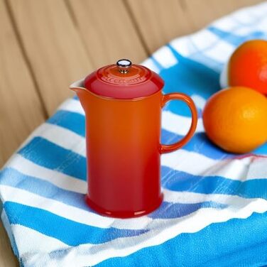 Френч-прес Le Creuset з кераміки 963 мл, Flamme