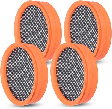 Jajadeal 4 Pack FC8009/01 Filter Replacement for Philips Cordless Vacuum Cleaners SpeedPro & SpeedPro Aqua, Vacuum Cleaner Filter for Philips FC6721 FC6722 FC6723 FC6724 FC6725 FC6726 FC6727 FC6728 FC6729 Vacuum Cleaners