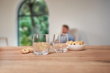 Leonardo TIVOLI Set of 6 Small Glasses, Clear Glass, 6 Pieces (1 Pack), 6