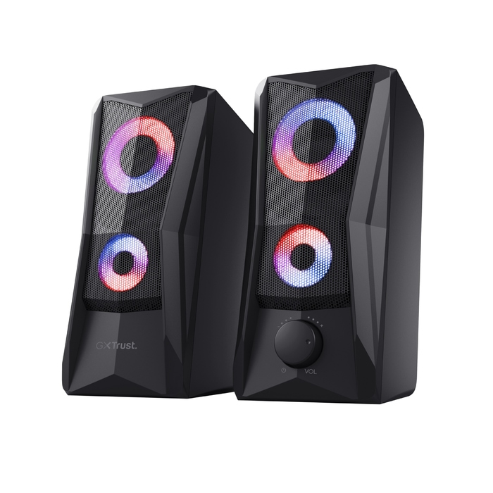 Комплект колонок 2.0 Trust GXT 606 Javv RGB, 6 Вт, чорний