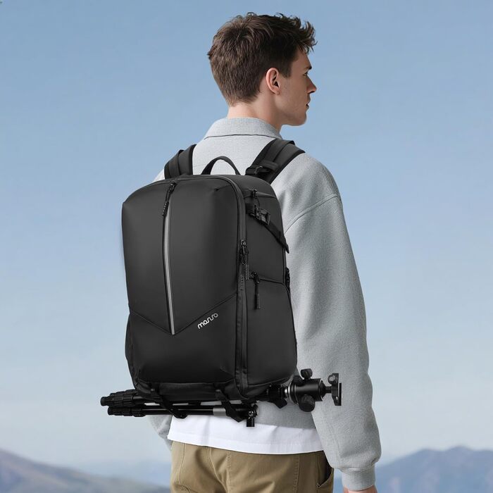 MOSISO Рюкзак для фотокамери, водонепроникний, для Canon/Nikon/Sony, з відділенням для ноутбука 16