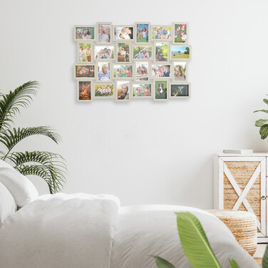 Relaxdays Photo Collage Frame for 24 Pictures