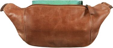 STILORD 'Marian' поясна сумка з натуральної шкіри вінтаж для чоловіків та жінок. Поясна/будова сумка для телефону, косметики, камери, подорожей, вечірок, концертів, фестивалів. Шкіра Cognac, блискуча.