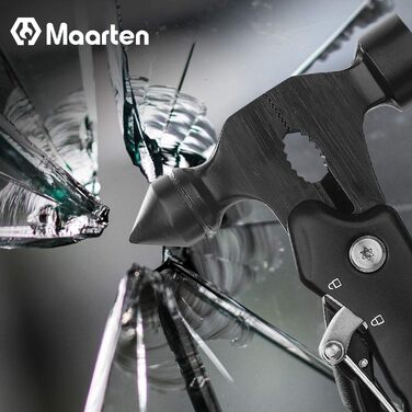 Мультитул 14-в-1 для чоловіків: кемпінговий аксесуар, подарунок на день народження, Різдво, подарунок для тата. Мультиінструмент-молоток для виживання