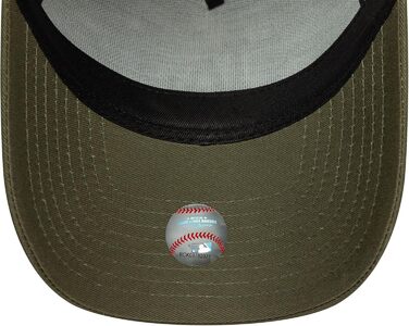 Кепка New Era A-Frame Trucker з сіткою, регульована, літня, бейсболка (один розмір, Los Angeles Dodgers, тональний бежевий #38325)