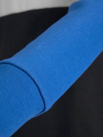 Чоловічий теплий худі з логотипом JACK & JONES Basic Kapuzen Sweatshirt, класичний синій колір, Regular Fit