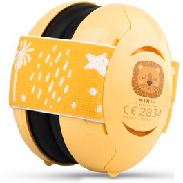 Schallwerk Mini+ (Dusty) - Навушники-захисники для малюків (жовті) - Шумоізоляційні навушники для дітей преміум-якості