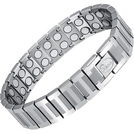 Браслет магнітний чоловічий JEROOT з титану, енергетичний, для чоловіків