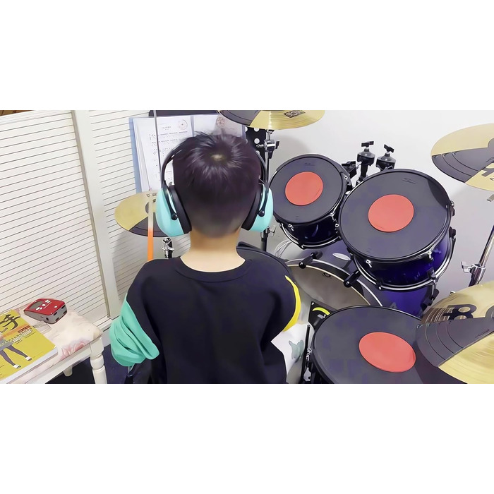 Навушники для захисту вух для малюків 0-2 роки - шумозахисні навушники для літака, сну та повсякденного використання | Регульовані, м'які та легкі для новонароджених та малюків, (дитячий блакитний)