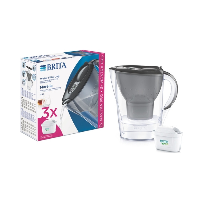 Фільтральний глечик Brita Marella, 2,4 л, прозорий