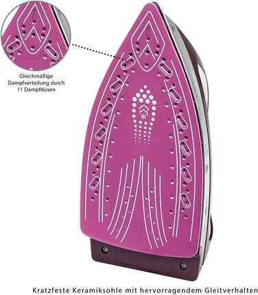 Clatronic® станція для прасування з парою DBS 3749 (біла) | 3,5 бар, 1,2 л, 2400 Вт | Anti-Tropf System