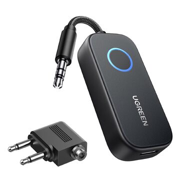 Bluetooth-ресивер UGREEN AptX 5.3 Hi-Fi аудіо-адаптер для стереосистем з Dual 3.5mm AUX