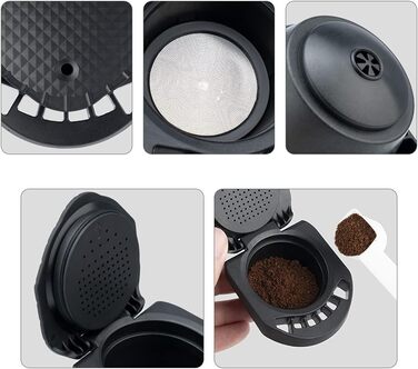 Адаптер для кавових капсул Dolce Gusto, багаторазовий адаптер для еспресо-капсул, сумісний з Genio S та Piccolo XS