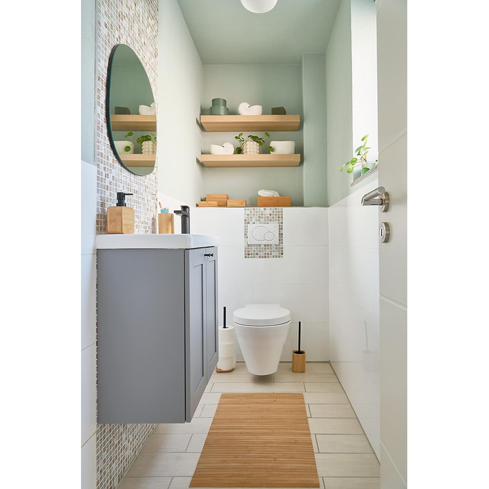 Миска для мила Zeller 18930 Natural з полірезину, 12x12x46 см