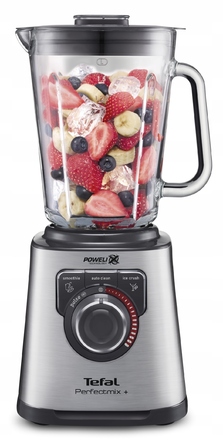 Стаціонарний блендер Tefal BL811D38, 1200 Вт, сріблястий/сірий