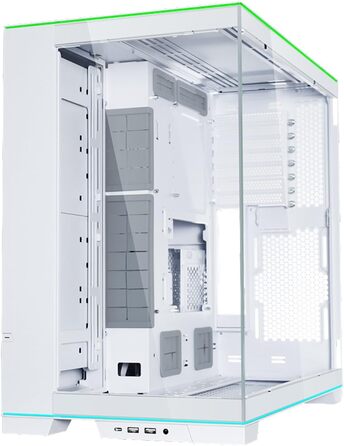 Корпус Lian Li O11D EVO RGB для ПК ATX: сталь, алюміній, загартоване скло, підтримка GPU 455 мм, радіатори 420 мм, RGB-підсвітка