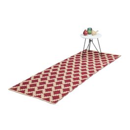 Relaxdays Cotton Rug, 80 x 200 cm