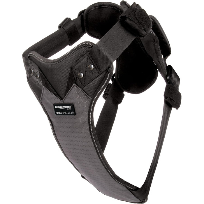 Плед-пояс для собак DogMaster 2.0, чорний, розмір XL