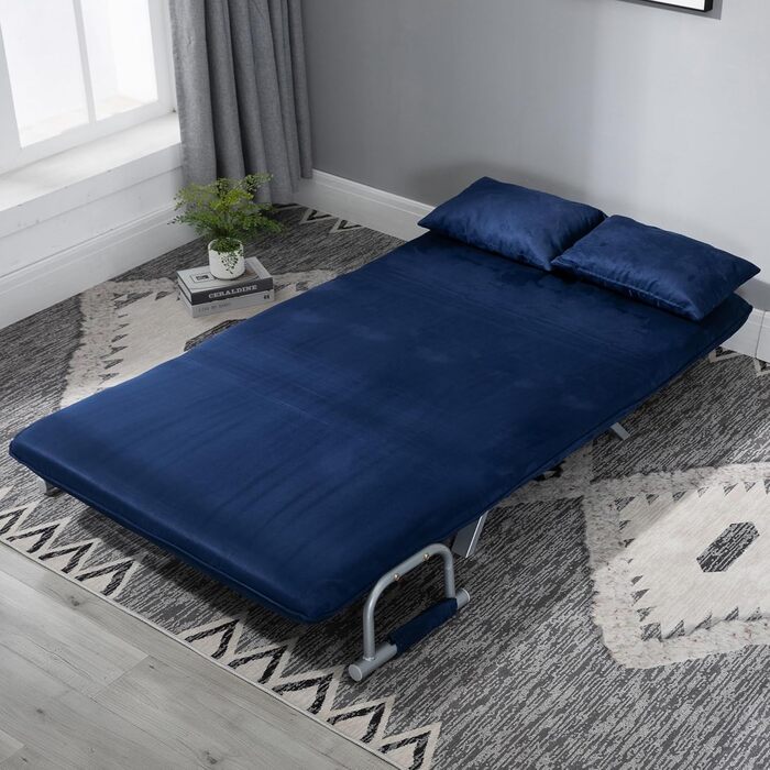 HOMCOM Adjustable Backrest Sleeper Sofa