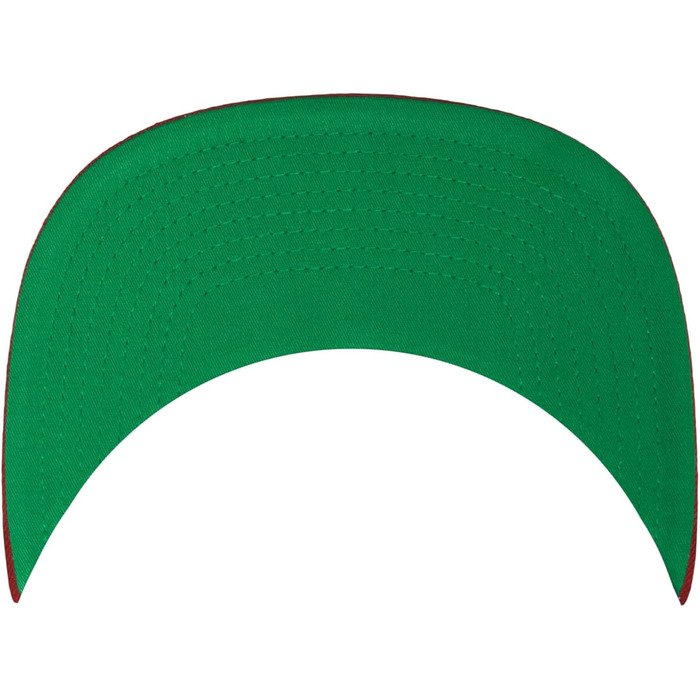 Кепка бейсболка Flexfit Unisex Classic Snapback двоколірна універсального розміру heather/Red