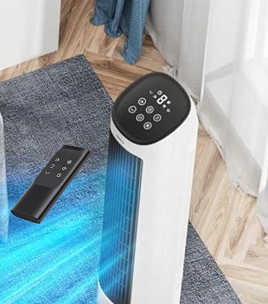 Колонний вентилятор Zilan TOWER FAN COOLER, білий
