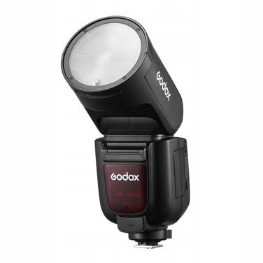 Кругла спалахувальна лампа Godox V1 PRO для Canon