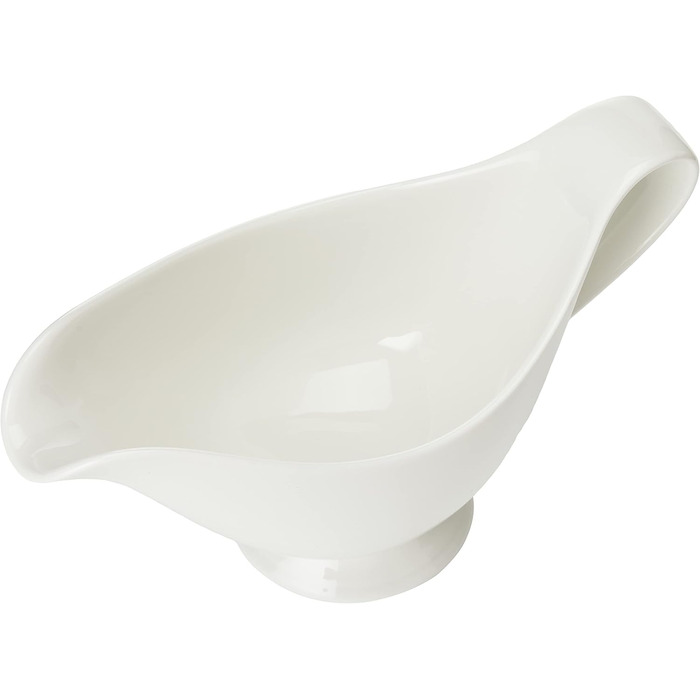 Соусник Villeroy & Boch For Me, порцеляновий, 400 мл, білий, для соусу, підливи, підходить для посудомийної машини, преміум-якість
