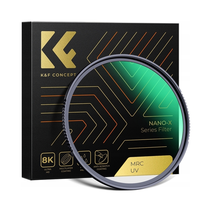 УФ-фільтр K&F Concept UV 8k MRC Nano X Slim 82мм