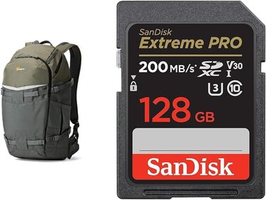 Рюкзак Lowepro Flipside Trek 350 AW - фоторюкзак для DSLR, об'єктивів, планшета та аксесуарів (сірий)