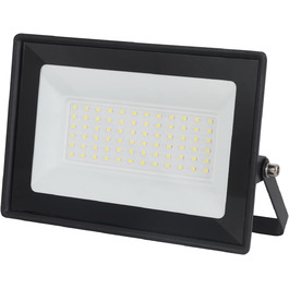 LED Floodlight 50W, Outdoor 5000LM, Spotlight 72 LED IP65 Waterproof, Outdoor Floodlight 6500K Cold White, 230V for Garage, Garden 【2 Pieces Black】 (6500k Cold White, GJ50W [1 Piece Black])