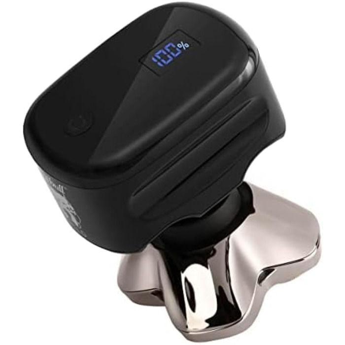 Skull Shaver Pitbull Gold Pro Shaver for Head/Baldness and Face, Men's Electric Shaver